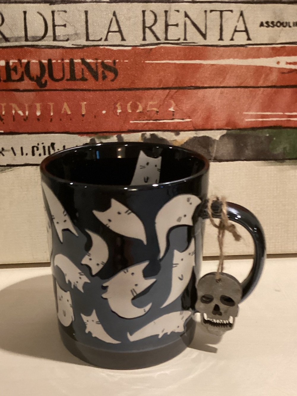 Prima Design Iridescent Cat Ghost Mug 👻